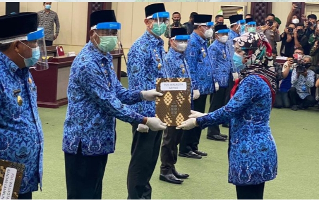 Pemerintah Provinsi Lampung Tunjuk Misnan Sebagai Plh Walikota Metro