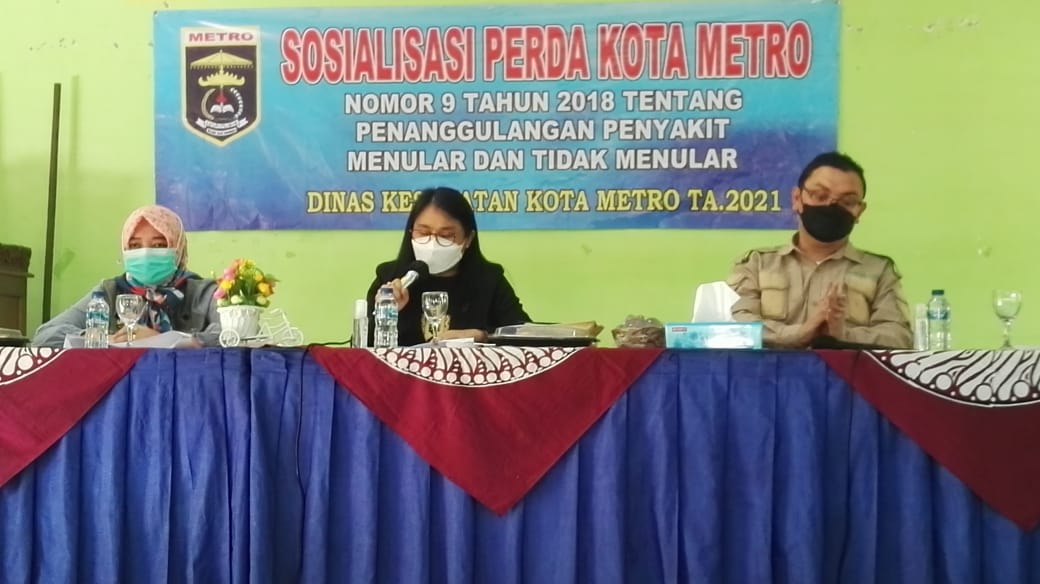 Sosialisasi Peraturan Daerah Tentang Penanggulangan Penyakit Menular dan Tidak Menular