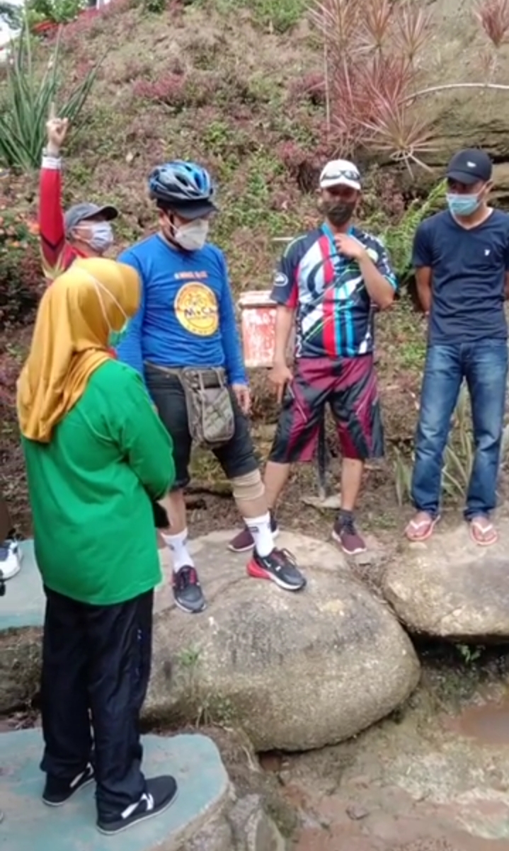 Walikota Metro, Tinjau Wisata Padas Grojok