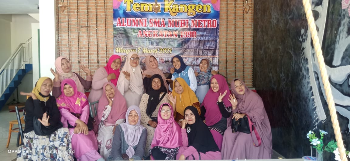 Reuni SMA Muhi 1 Metro Alumni Tahun 1990