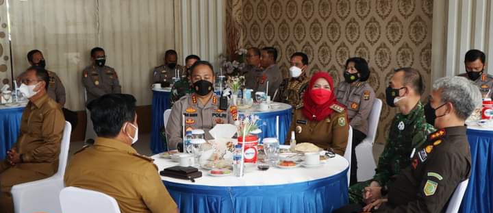 Walikota Bandar Lampung Menghadiri Virtual di Polresta Bandar Lampung