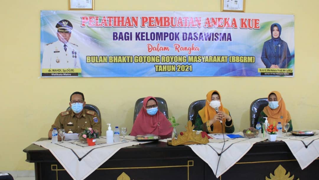 Dalam rangka Bulan Bhakti Gotong Royong