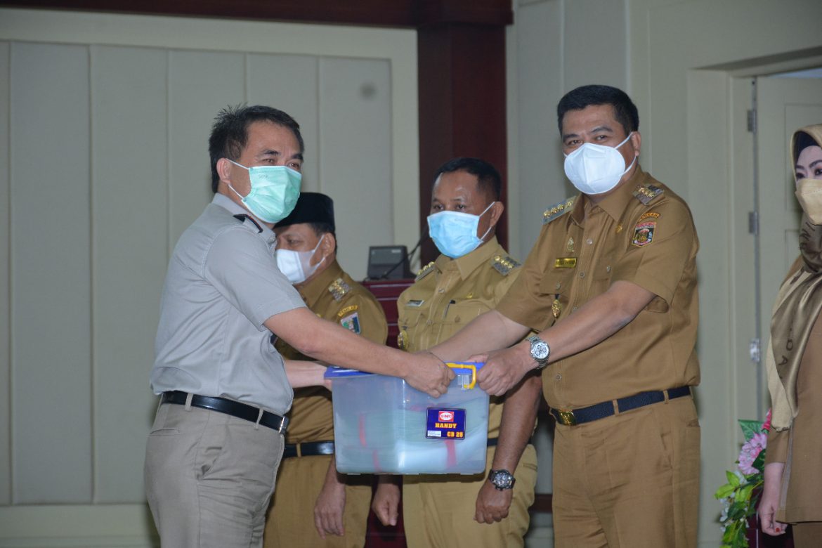 Bupati Lampung Tengah Musa Ahmad Hadiri Acara Rapat Koordinasi Pencegahan Korupsi Terintegrasi Provinsi Lampung