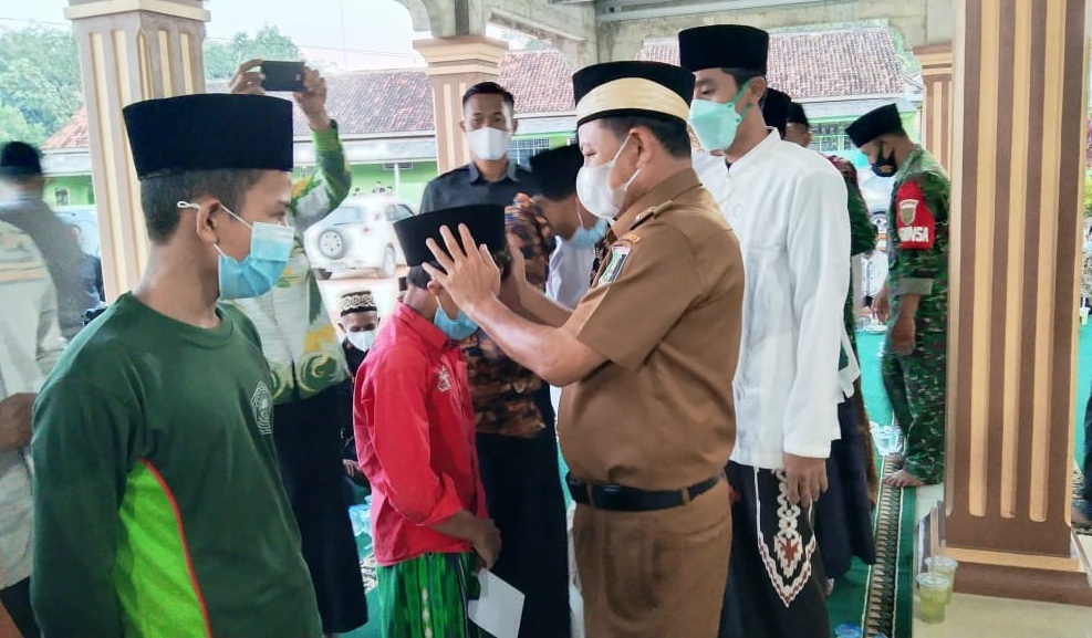 Pemkab Lampung Timur Santuni Yatim Piatu di Kecamatan Mataram Baru
