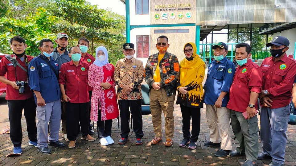 Bupati Lamtim M Dawam Rahardjo Menerima Silaturahmi dengan Irjen Pol Purn DR. H. Ike Edwin, S.I.K.SH.,MH.,MM