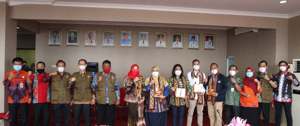 Pemerintah Kota Bandar Lampung Menerima Kunjungan dari Tim Penilai Lomba Pasar Tradisional Tingkat Nasional.