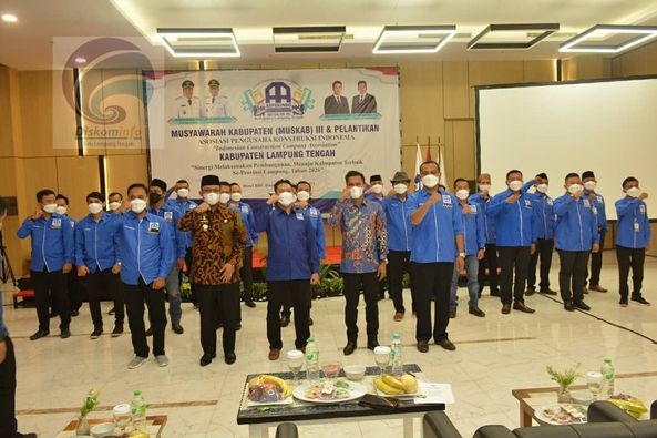 Wakil Bupati Lampung Tengah Ardito Wijaya Hadiri MUSKAB III dan Pelantikan ASPEKINDO