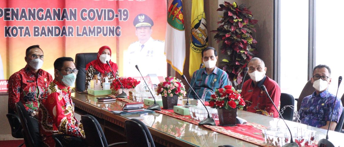 Pemkot Bandar Lampung Mengikuti Rakornas Pengawasan intern Pemerintah Tahun 2021 yang diadakan Oleh BPKP secara Virtual