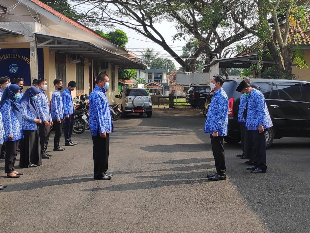 Kepala BPKSDM Kunjungi Diskominfo Pasca Libur Idulfitri