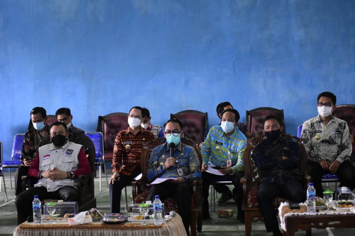 Bupati Adipati Ikuti Vicon Pemantauan Pilkakam Serentak 2021 Bersama Dirjend PMD Kemendagri