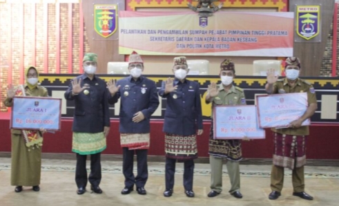 Rakor Pemerintah Kota Metro Bulan Juni 2021