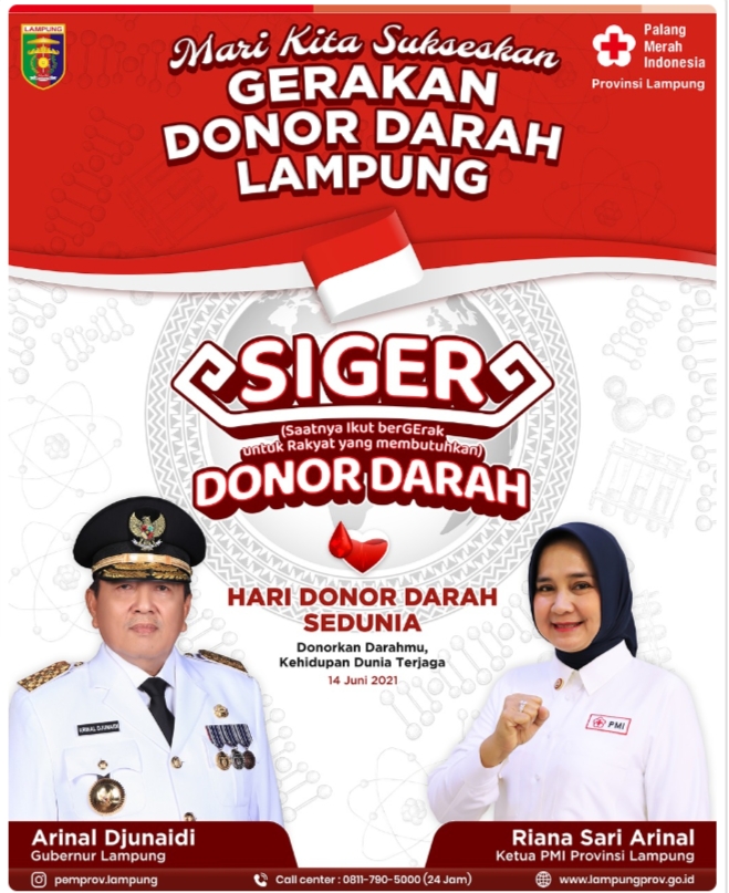 Memperingati Hari Donor Darah Sedunia