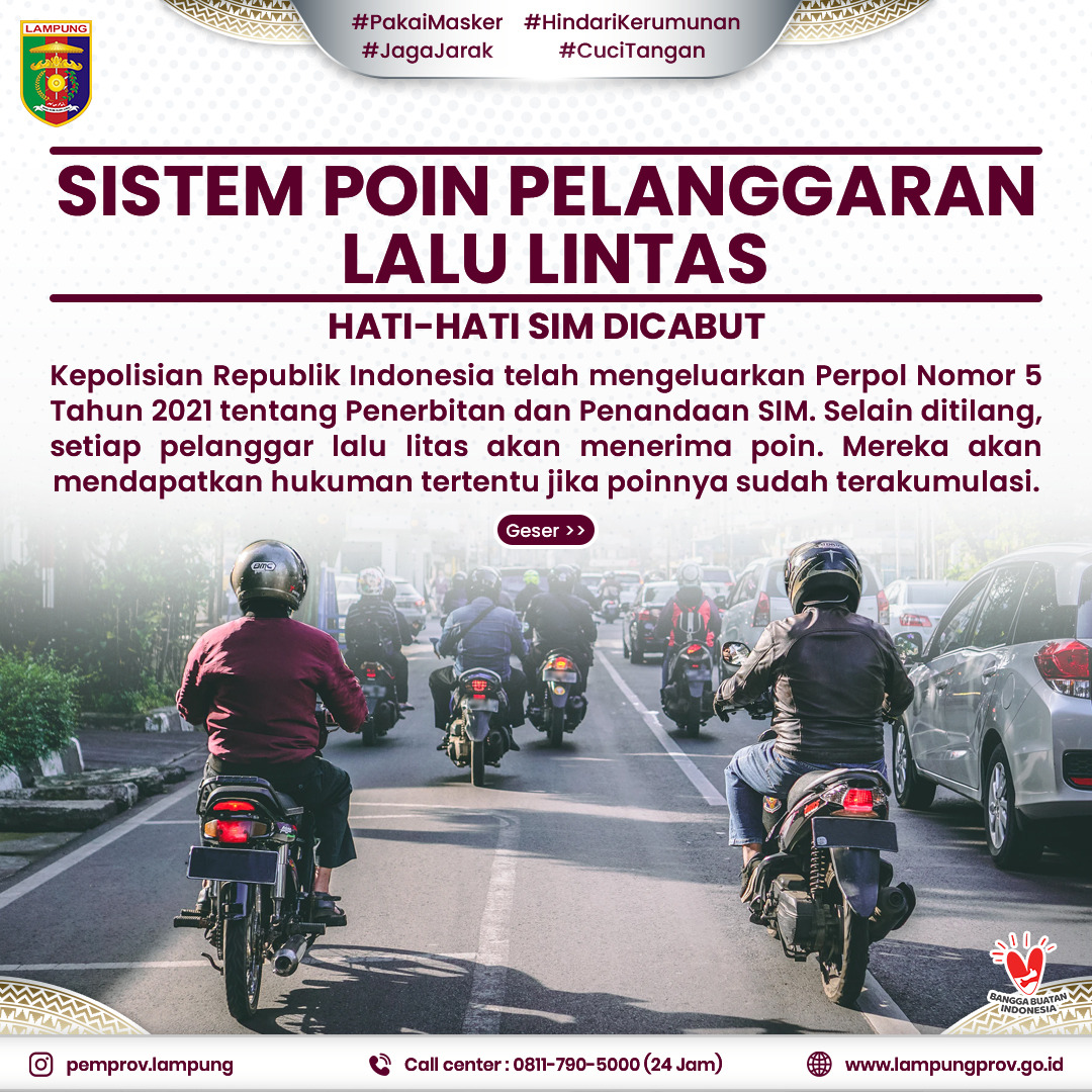 Sistem Poin Pelanggaran Lalu Lintas