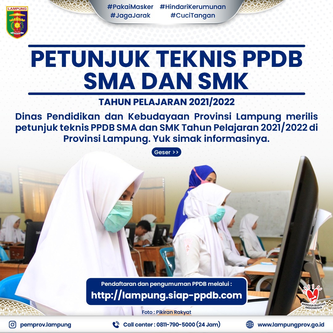 Petunjuk Teknis PPDB SMA dan SMK