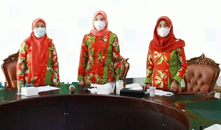 Rapat Kerja Daerah TP PKK Provensi Lampung Tahun 2021