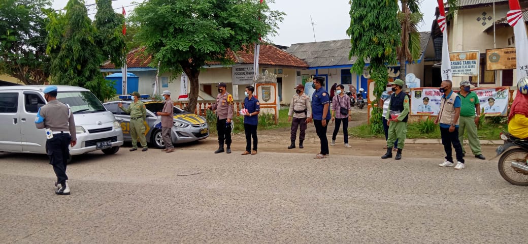 Operasi Yustisi di Kelurahan Tejo Agung