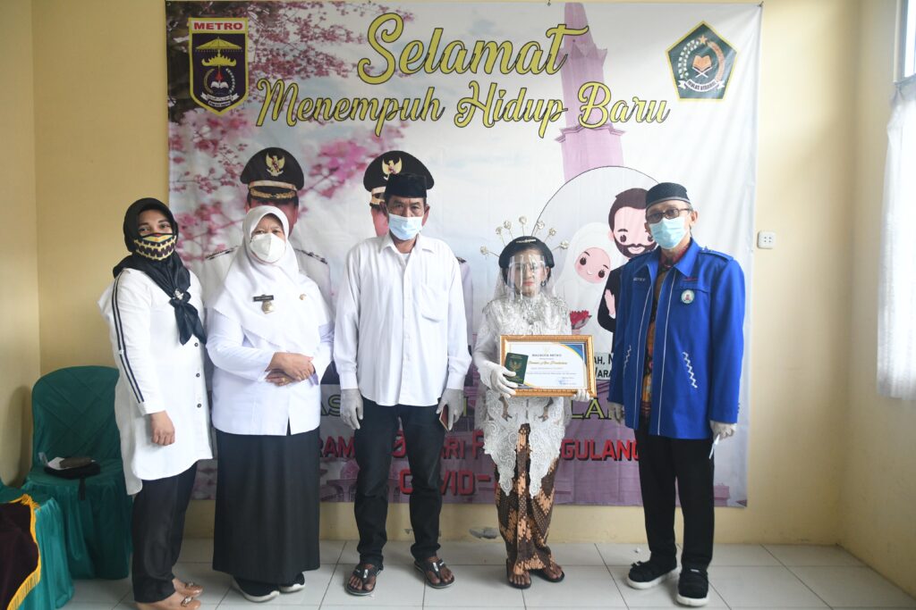 Staf Ahli Bidang I Hadiri Fasilitasi Pernikahan Di Balai Nikah Metro Pusat