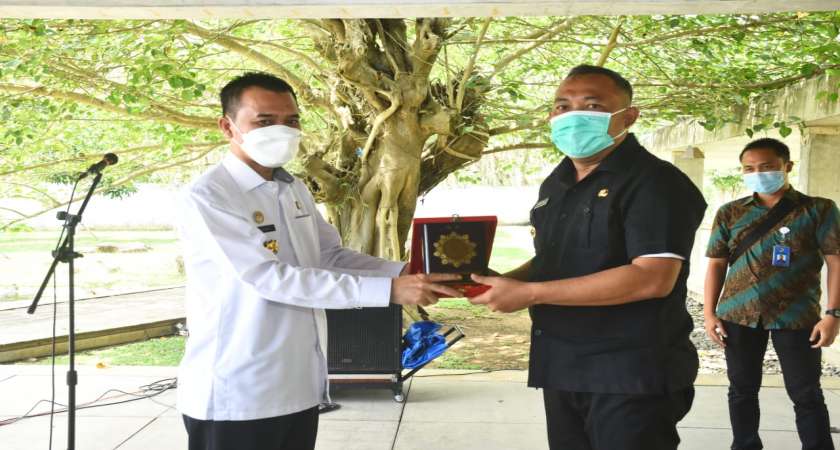 Bupati Tulang Bawang Barat Umah Ahmad Menerima Audensi Dan Koordinasi Kantor Wilayah Kementerian Hukum Dan HAM Lampung