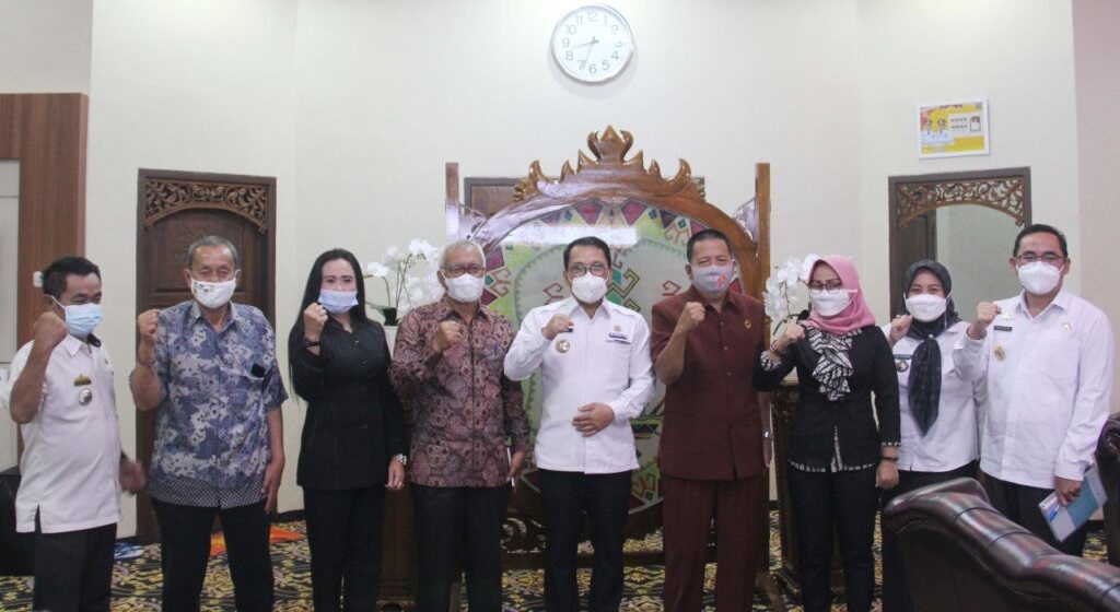 Ketua Dekopinwil Lampung Lakukan Audensi Bersama Walikota Metro