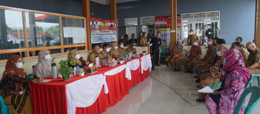 Wakili Lampung Selatan Lomba Desa, Nanang Ermanto Minta Seluruh Masyarakat Desa Pasuruan Proaktif