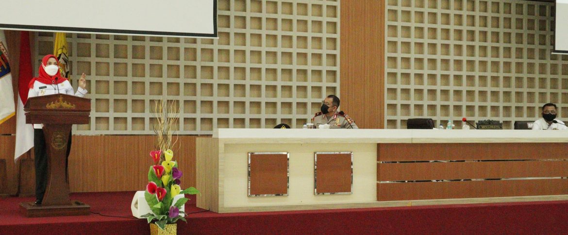 Walikota Bandar Lampung Menghadiri Acara Sosialisasi Rencana Aksi Nasional Pencegahan dan Penyalahgunaan Narkotika