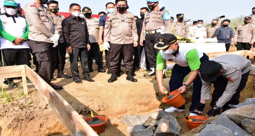 Bupati Tulang Bawang Barat Umar Ahmad Memperingati Hari Lingkungan Hidup Se-Dunia Tahun 2021