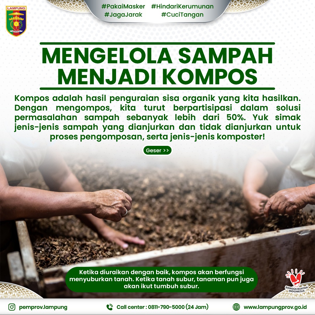 Mengelola Sampah Menjadi Kompos