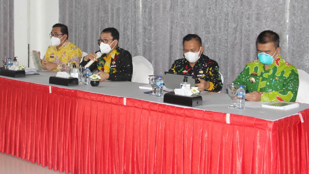 Pemda Kota Metro Gelar Rapat Monitoring Pencegahan dan Pengendalian Covid-19