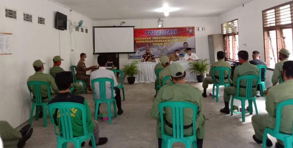 Wakil Wali Kota Metro Hadiri Sosialisasi Perda No 9 Tahun 2017