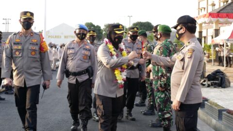 Pisah Sambut Kapolres Metro