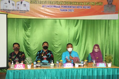 Pemerintah Kota Metro Adakan Acara Penguatan Guru untuk Masa Depan
