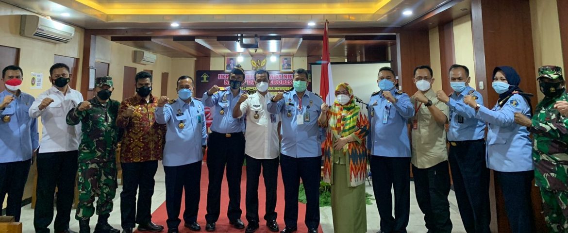 Narapidana Teroris di Lapas Kelas 1 Bandar Lampung Dan Metro Ikrar Setia Kepada NKRI