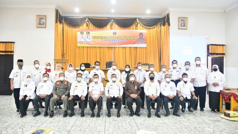 Wakil Walikota Metro Buka Sosialisasi Tata Cara Pengisian JPT Pratama