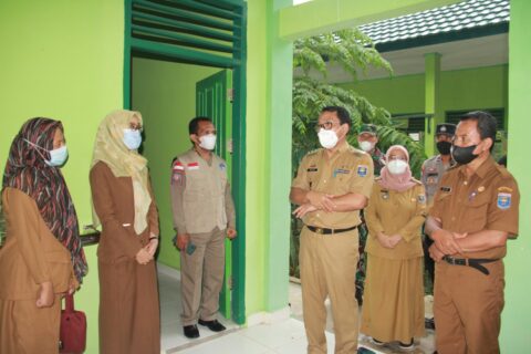 Pemerintah Kota Metro Pantau Proses PTM di SMPN 5 Metro