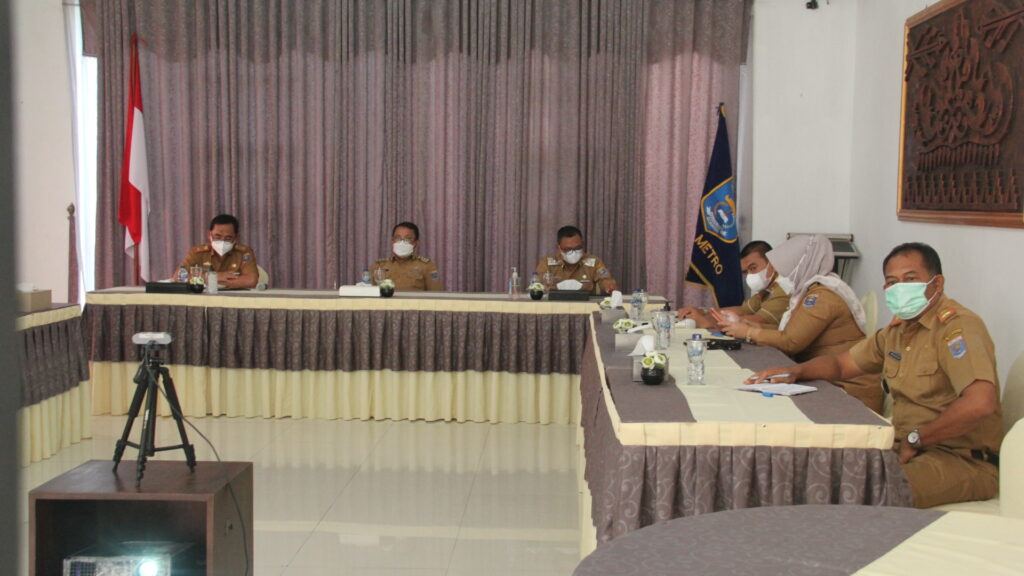 Walikota dan Wakil Walikota Lakukan Monitoring dan Evaluasi Dengan Dinkes dan Puskesmas se-Kota Metro