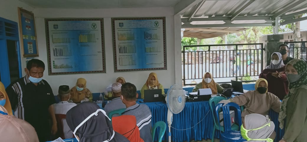 Vaksinasi Tingkat Kelurahan Tejo Agung Kota Metro