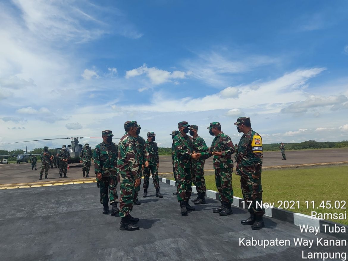 Wadan Puspenerbad Lakukan Kunker Ke Lanudad Gatot Soebroto Way Tuba