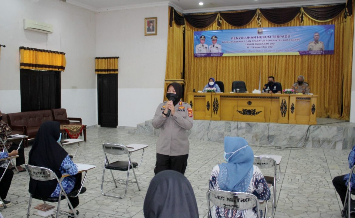 Pemkot Metro Kembali Selenggarakan Penyuluhan Hukum Terpadu Bagi Masyarakat dan Aparatur Pemkot Metro