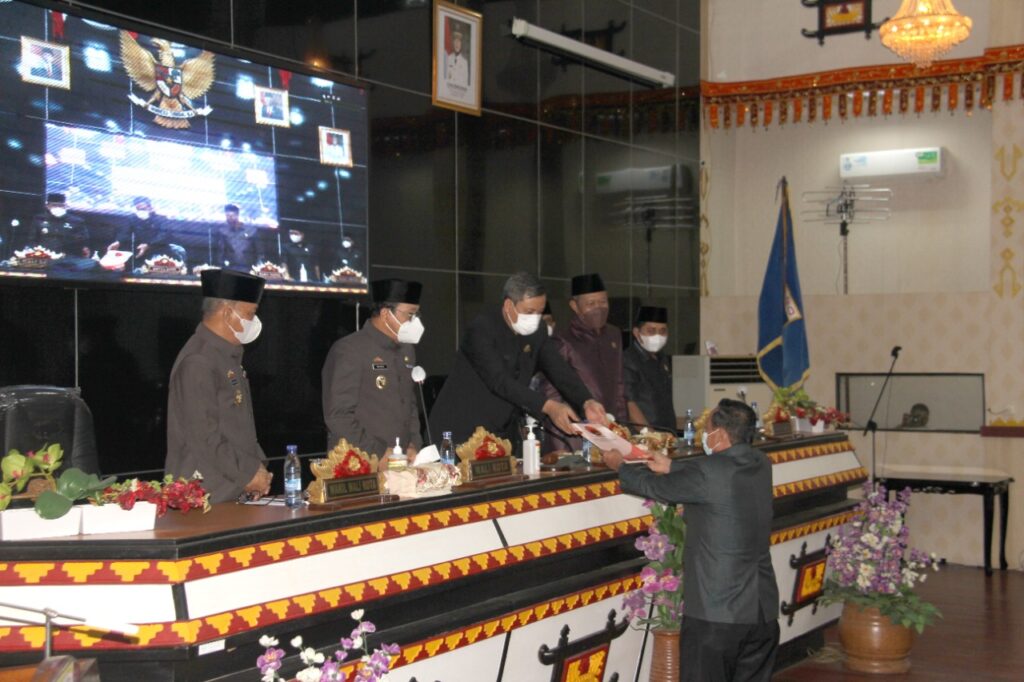 Jawaban Walikota Metro Atas Pandangan Umum Fraksi, Terkait Perda Rencana Tata Ruang Wilayah