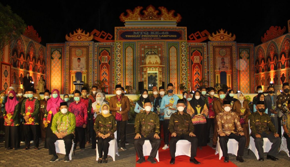 Kota Metro Meraih Juara 4 MTQ ke-48 Tingkat Provinsi Lampung