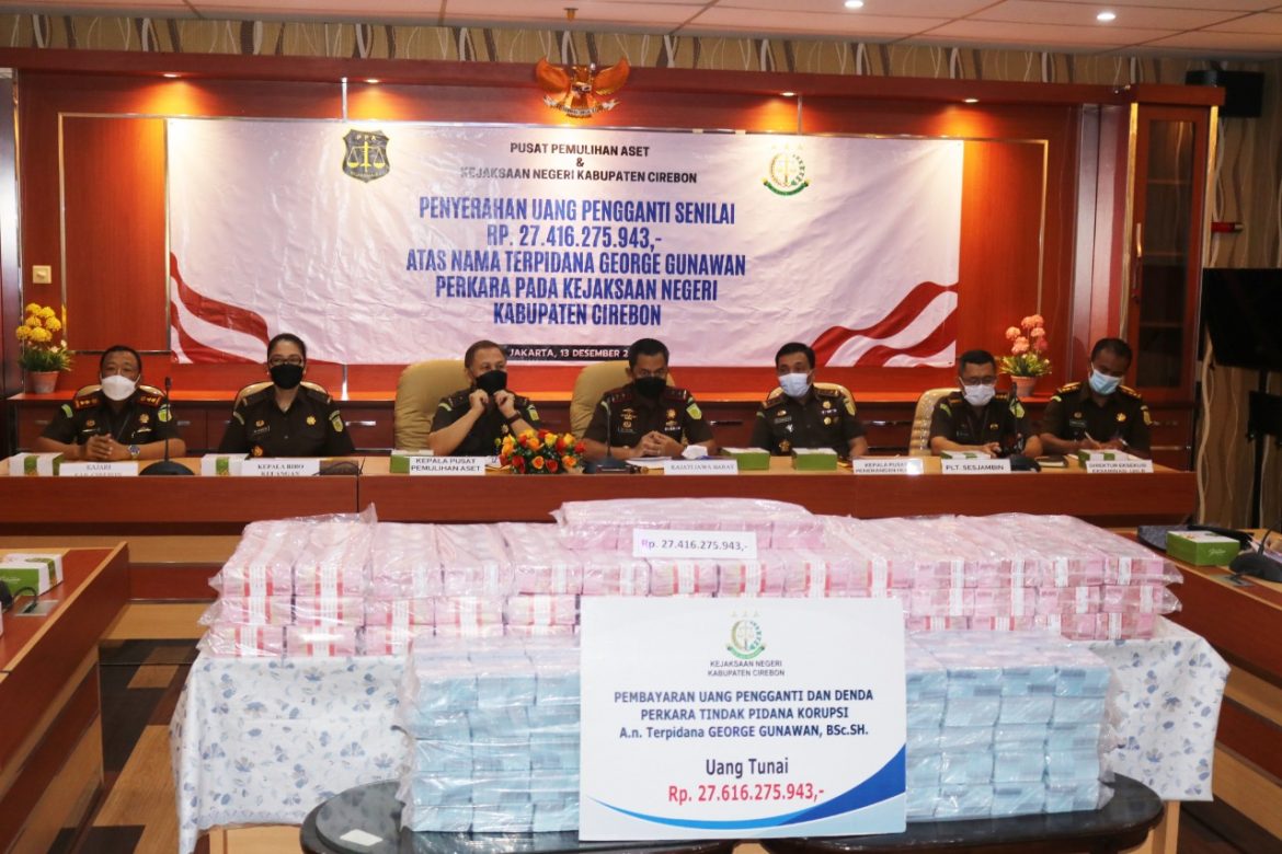 Kolaborasi Pusat Pemulihan Aset Kejaksaan Agung Dengan Kejaksaan Tinggi Jawa Barat Dan Kejaksaan Negeri Kabupaten Cirebon