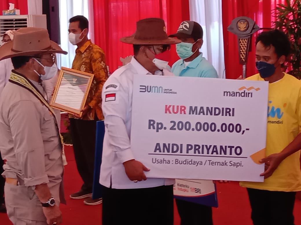 Lampung Raih Prestasi Tingkat Nasional Kelahiran Pedet Tertinggi, bersama 4 Provinsi Lain.