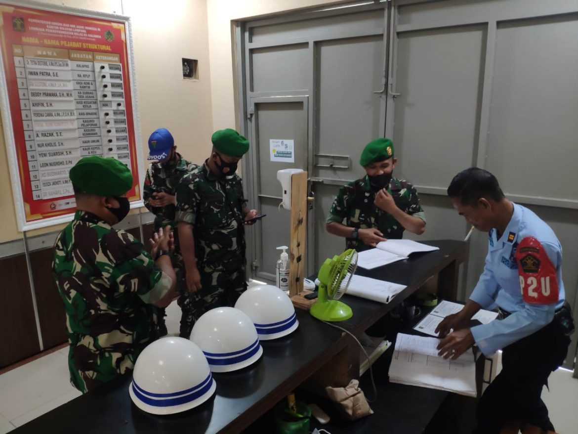 Giat Sambang Patroli Penegak Hukum, Cegah Peredaran Gelap Narkoba, Mewujudkan Lapas Kalianda yang PASTI