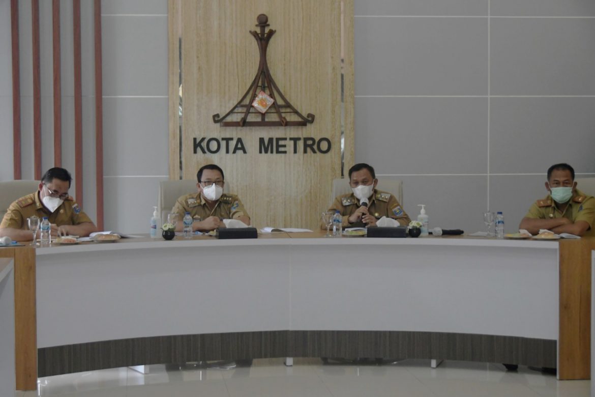 Rakor Pemkot Metro Bulan Desember Tahun 2021
