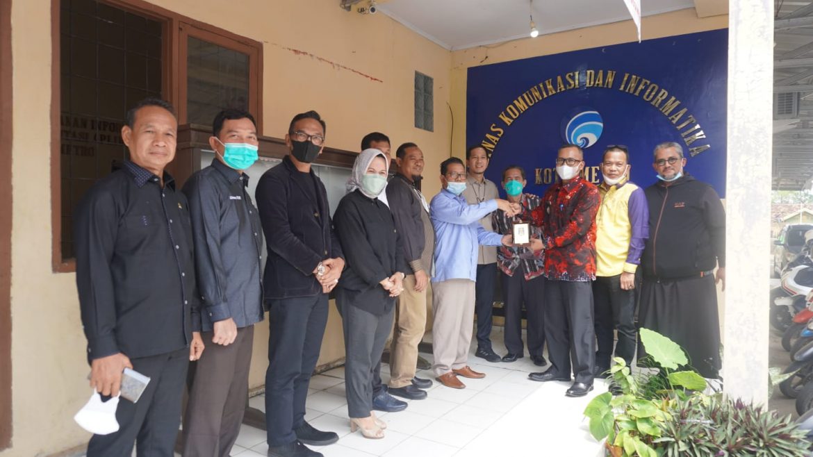 Kadis Kominfo Sambut Kunker Komisi I DPRD Kota Palembang