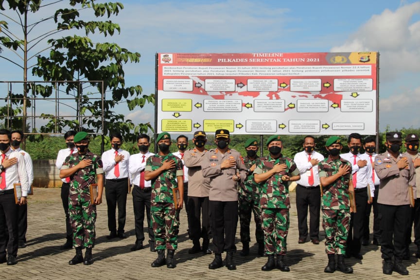 Unkap Kasus Narkotika Tiga Orang Prajurit Yonif 143/TWEJ, Terima Penghargaan Dari Kapolres Pesawaran.