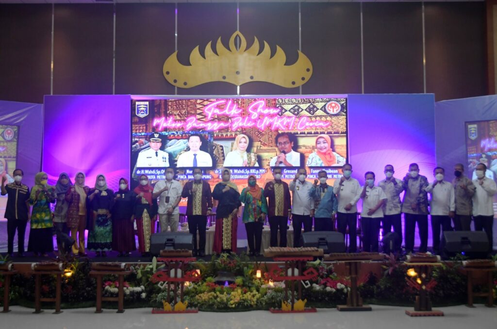 Walikota Metro Jadi Narasumber dalam Festival Produk UMKM Tahun 2021
