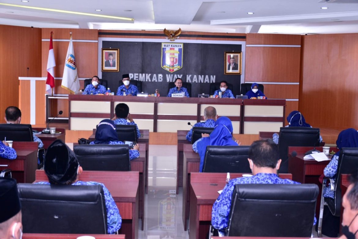 Sekda Saipul Pimpin Rakoor Program Adipura Tahun 2022