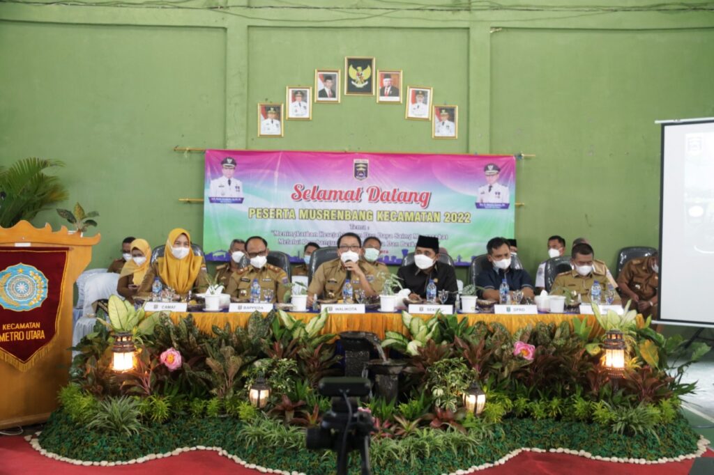 Usulan Pembangunan Metro Utara, Wahdi Minta Masyarakat Ikut Berpartisipasi