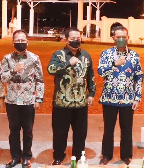 Gubernur Arinal Bersama Forkompinda Pisah Sambut dengan Danrem 043/Gatam